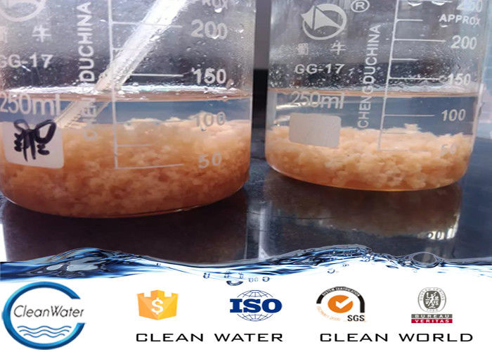 ISO / SGS Boya Pıhtılaştırma Suyu Pıhtılaştırma İşlemi 7.0 ± 1.0% Katı Madde